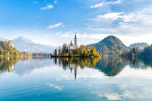 Meer van Bled Slovenië